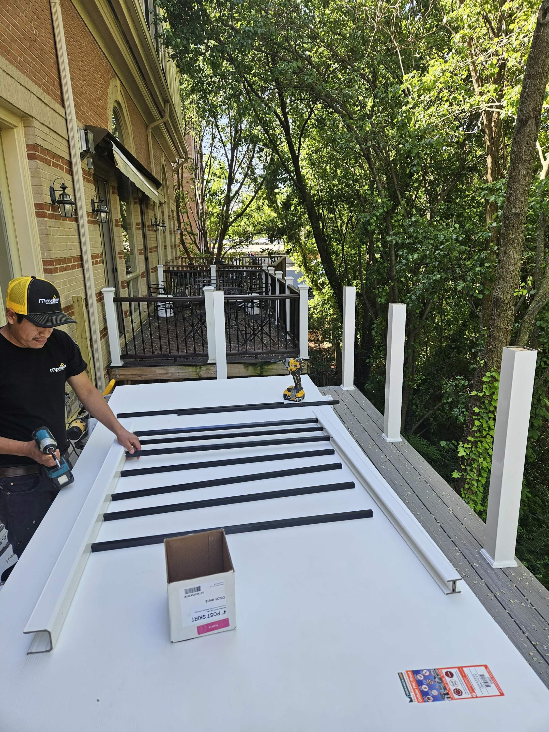 Handyman home improvement project in Fairfax, Virginia